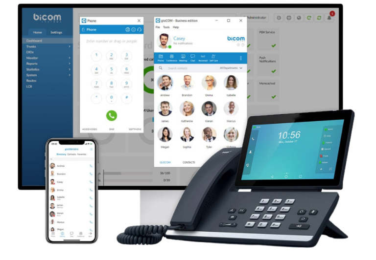 Com2 Desk Phone Soft Phone Or Mobile App