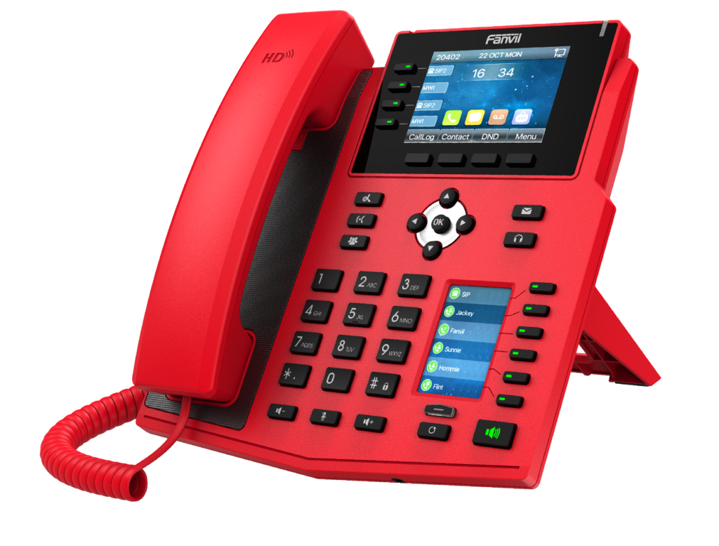 X5U-R Special Red IP Phone