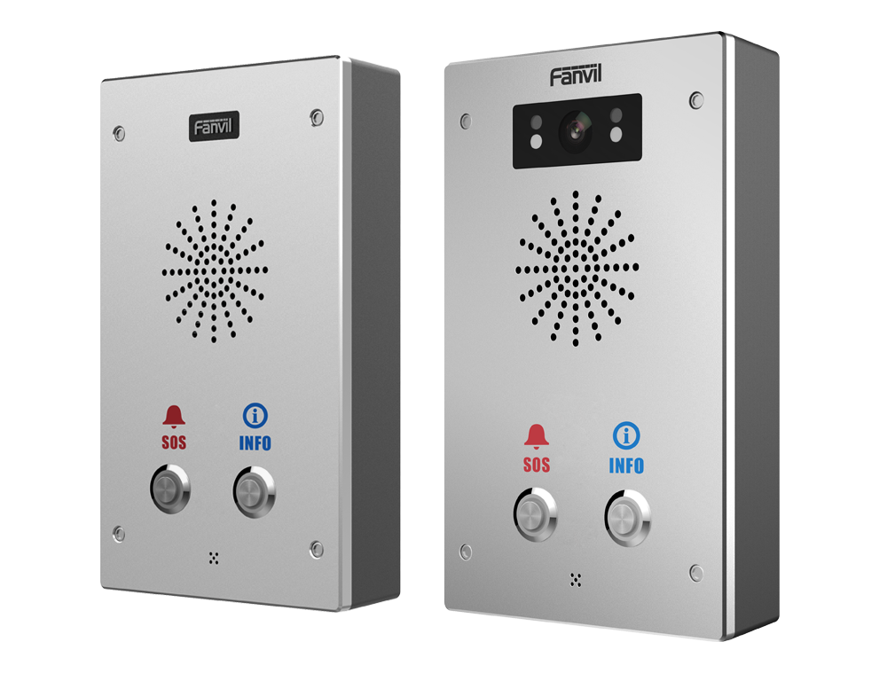 Fanvil i16S-02P/i16SV-02P SIP Audio/Video Intercom